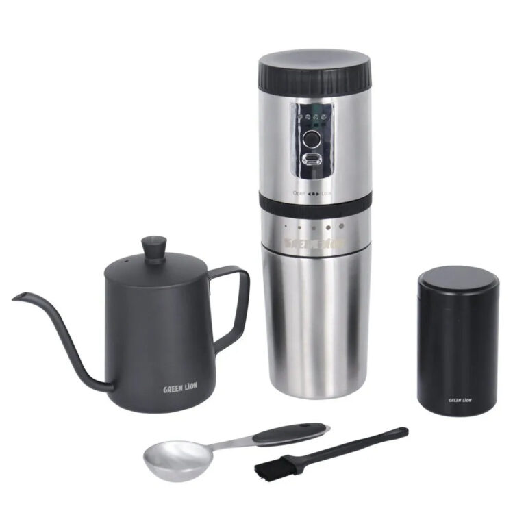 Green Lion Portable Coffee Maker Kettle