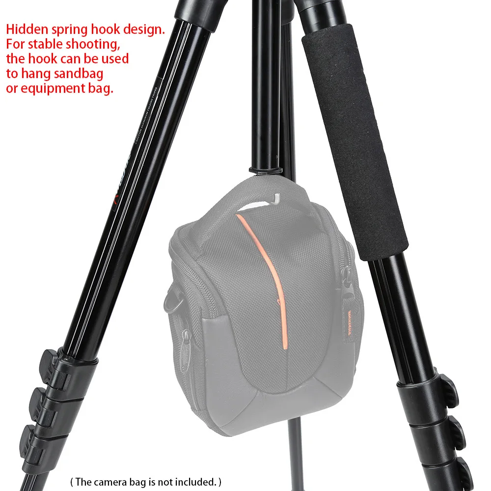 Kingjoy BT-258B Portable Aluminum Camera Tripod Kingjoy BT-258B Portable Aluminum Camera Tripod