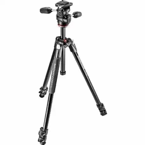 Manfrotto MK290XTA3-3W 290 Xtra Aluminum Tripod with 804 3-Way Pan