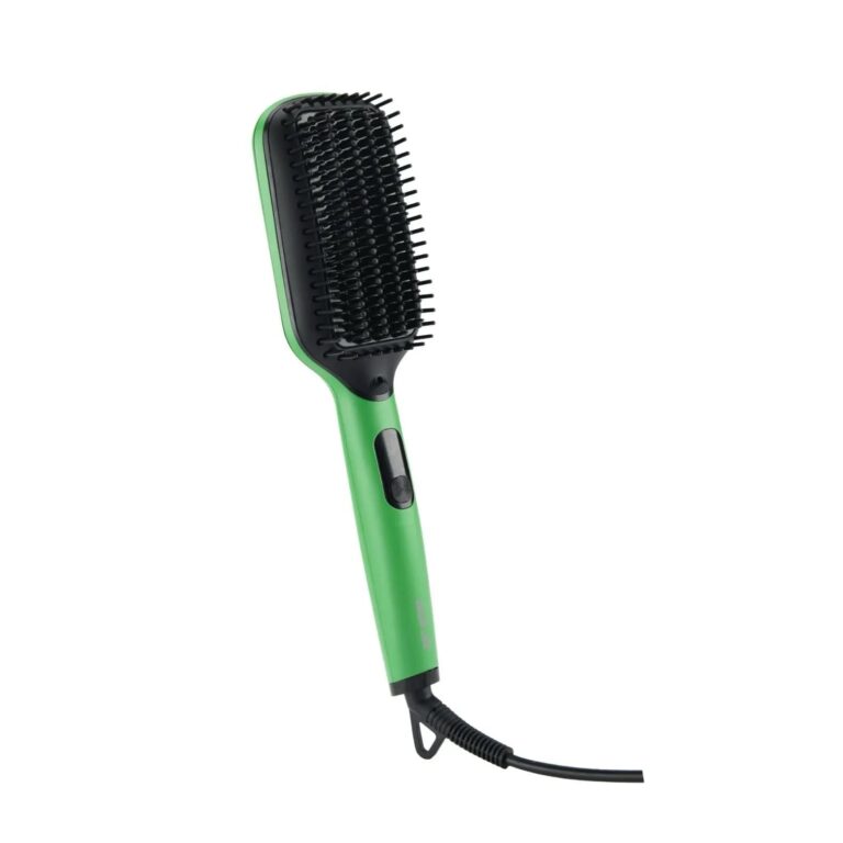 Green Lion Hair Straightener Comb PTC Heating