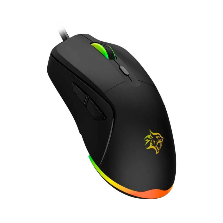 Porodo DPI 7200 Gaming Wired Mouse with RGB Light