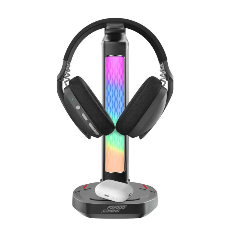 Porodo Gaming RGB Headphone Stand