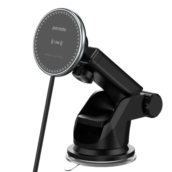 Porodo 3 In 1 Magnetic Car Charger Mount