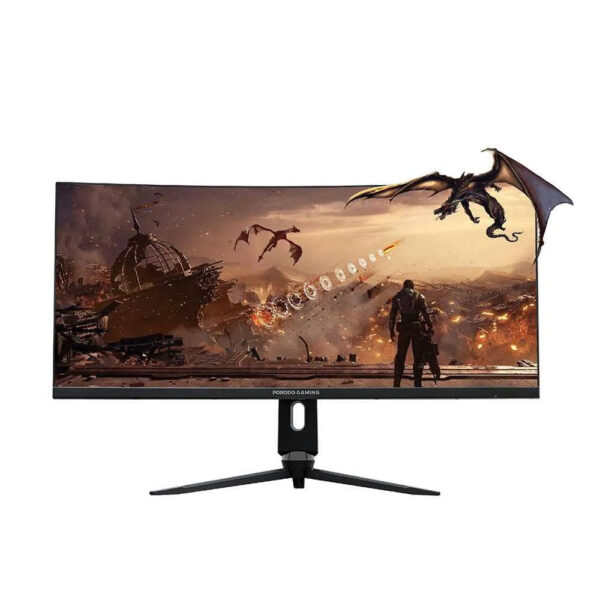 Porodo PDX524-BK Gaming Ultra Wide-Curved Monitor 34 Inch