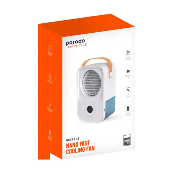 Porodo Lifestyle Ice Nano Mist Cooling Fan