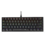 Porodo PDX218 Low-Profile Mechanical TKL Keyboard Rainbow