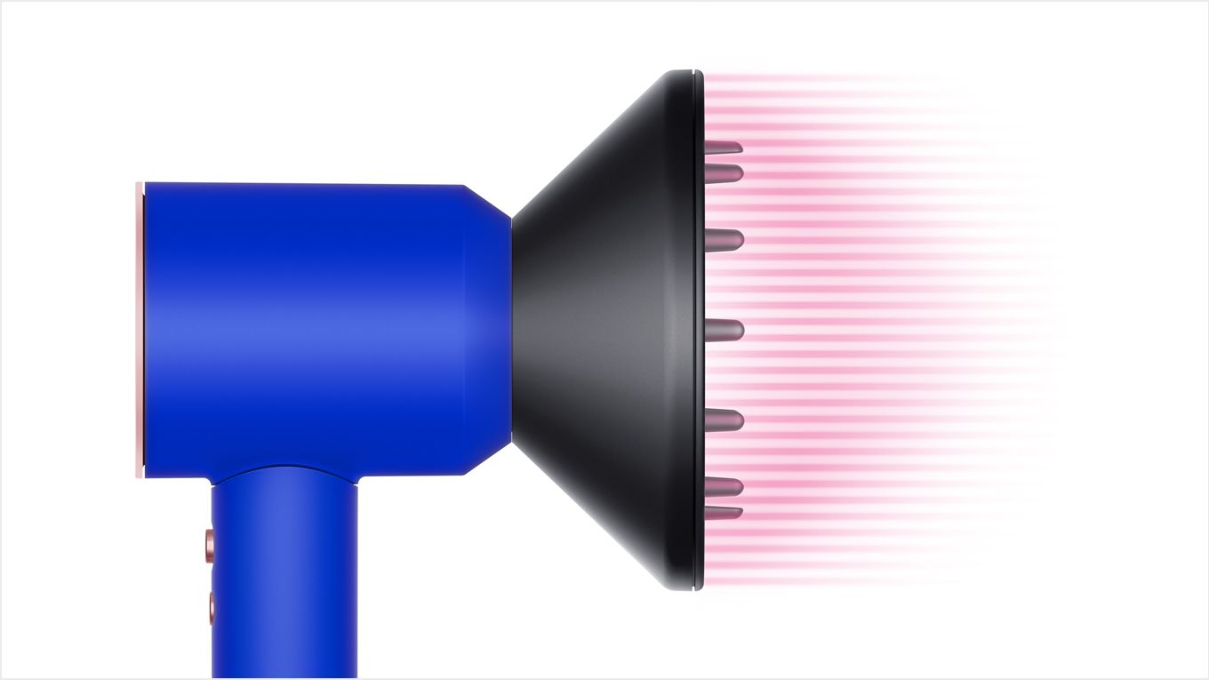 Dyson supersonic™ hair dryer in blue blush - hd07 13 Q4 Gifting Supersonic Styling attachments Diffuser