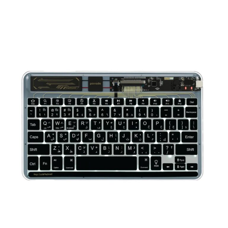 Porodo Crystal Shell Ultra-Slim Keyboard