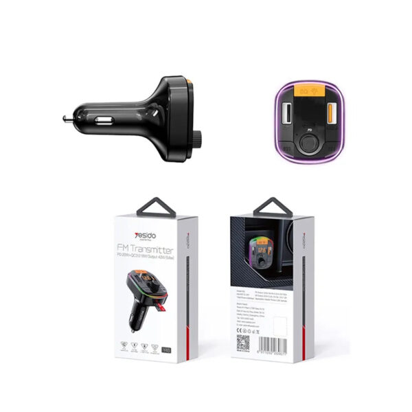 Yesido Y45 Bluetooth V5.0 FM Transmitter