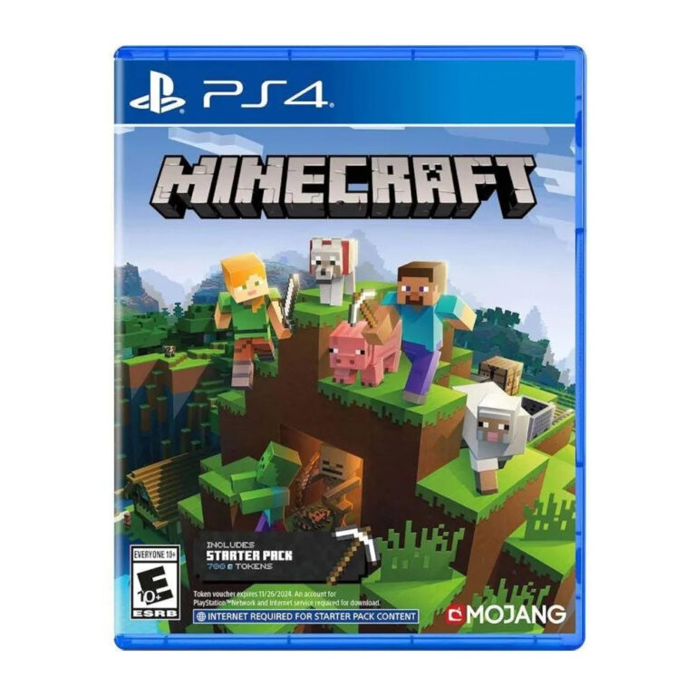 Minecraft CD For Playstation 4