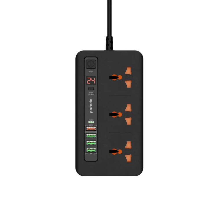 Porodo Multi-Port Power HUB 4 USB-A