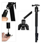 Kingjoy G555 with G0 4-Section Travel Tripod Detachable Monopod