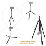 Kingjoy G555 with G0 4-Section Travel Tripod Detachable Monopod