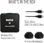 RODE Wireless GO II TX Transmitter/Recorder