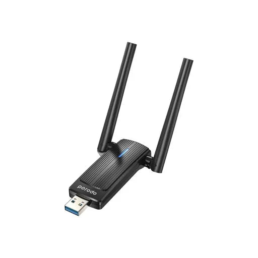 Porodo Dual Band WiFi6 USB Adapter