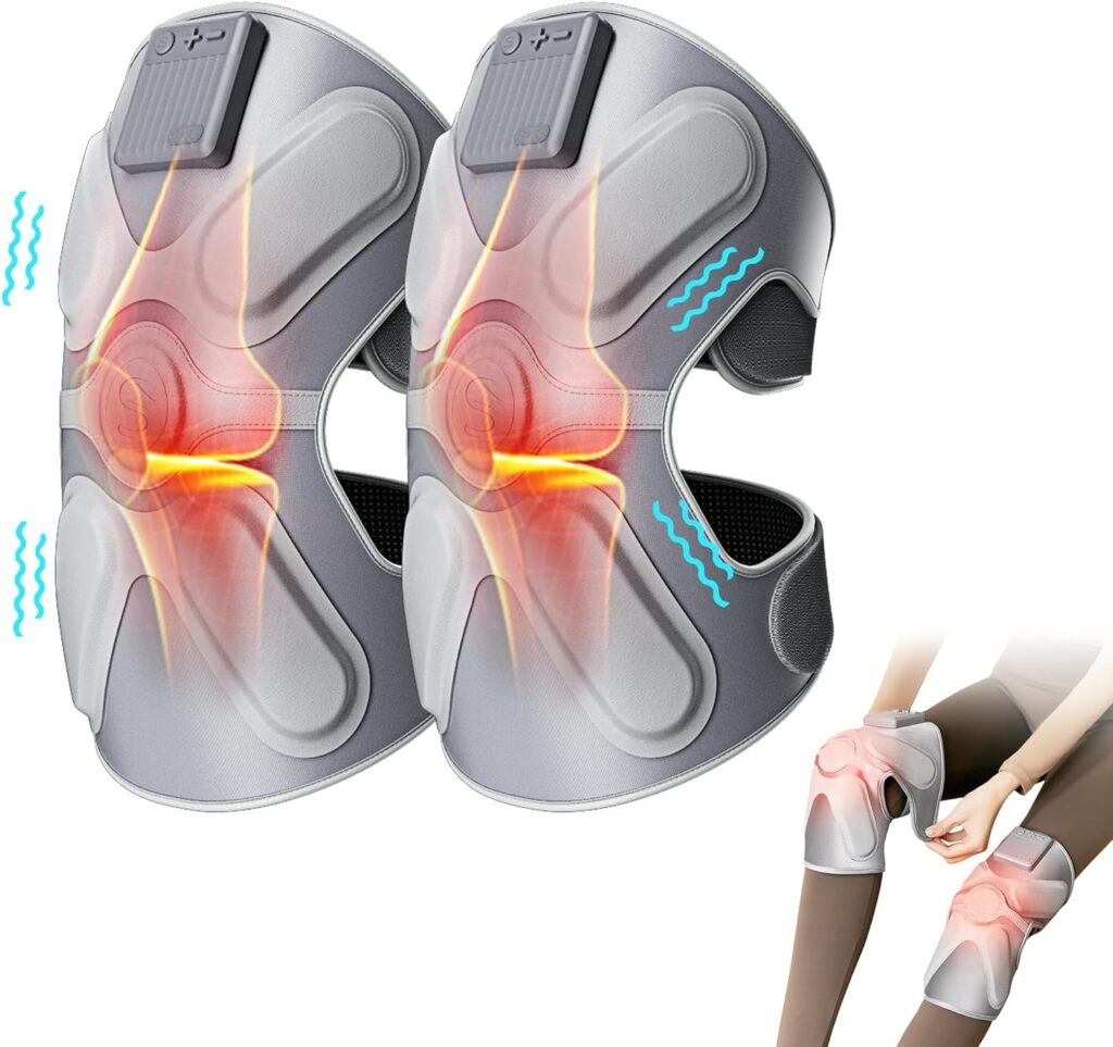 SKG Knee Massager with Heat and Vibration
