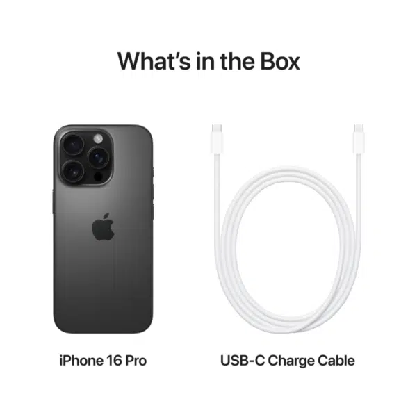 Apple iPhone 16 Pro Black Titanium
