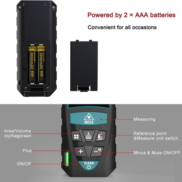 ALLESM Laser Meter