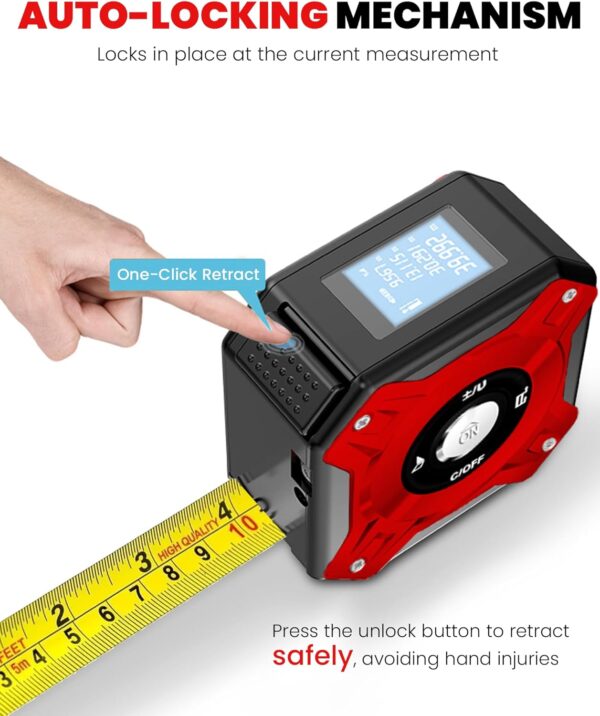 Wholesale M6 Laser Distance Tape Measure